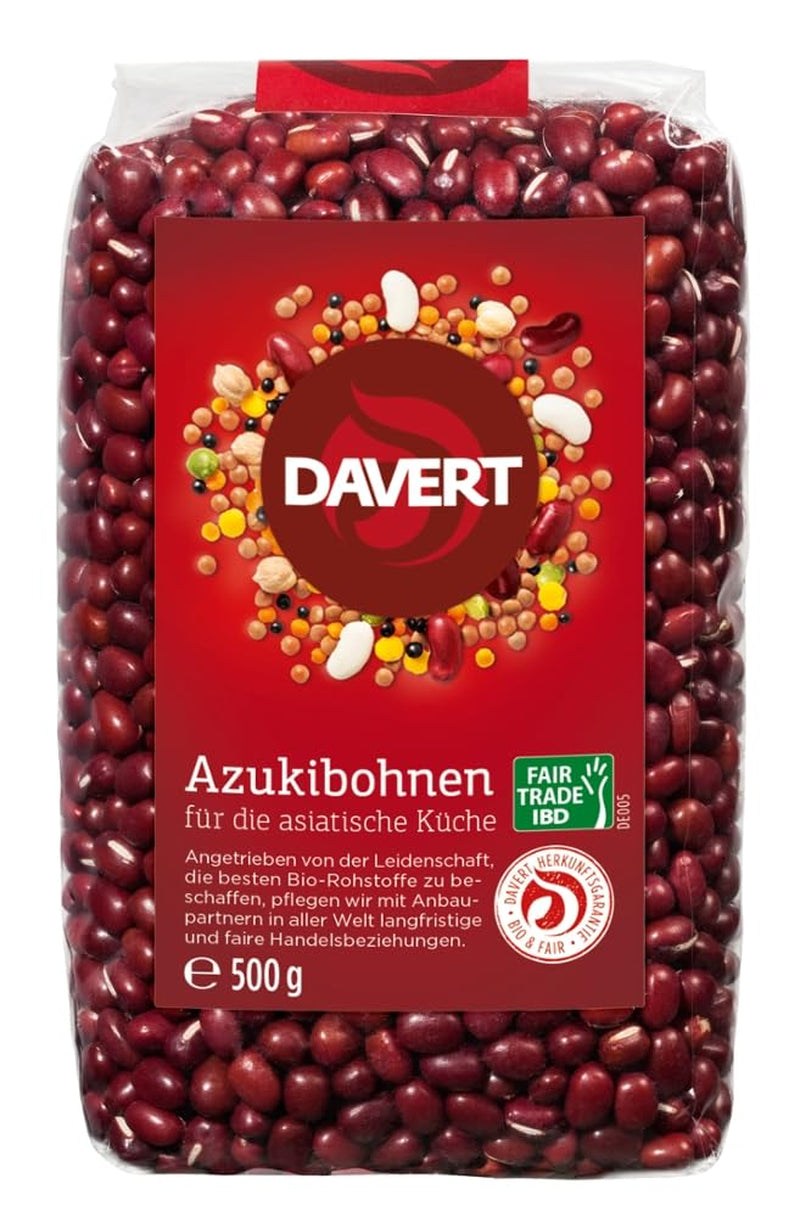 Fasole Azuki Davert 500g