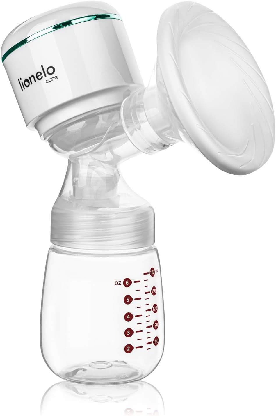 LIONELO Pompă electrică pentru lapte matern LIONELO Fidi plus 180 ml, pompă portabilă cu economie de energie, 9 niveluri de masaj, timp de funcționare 150 min Accesorii Hrana si Alaptare Bebe Naty Shop