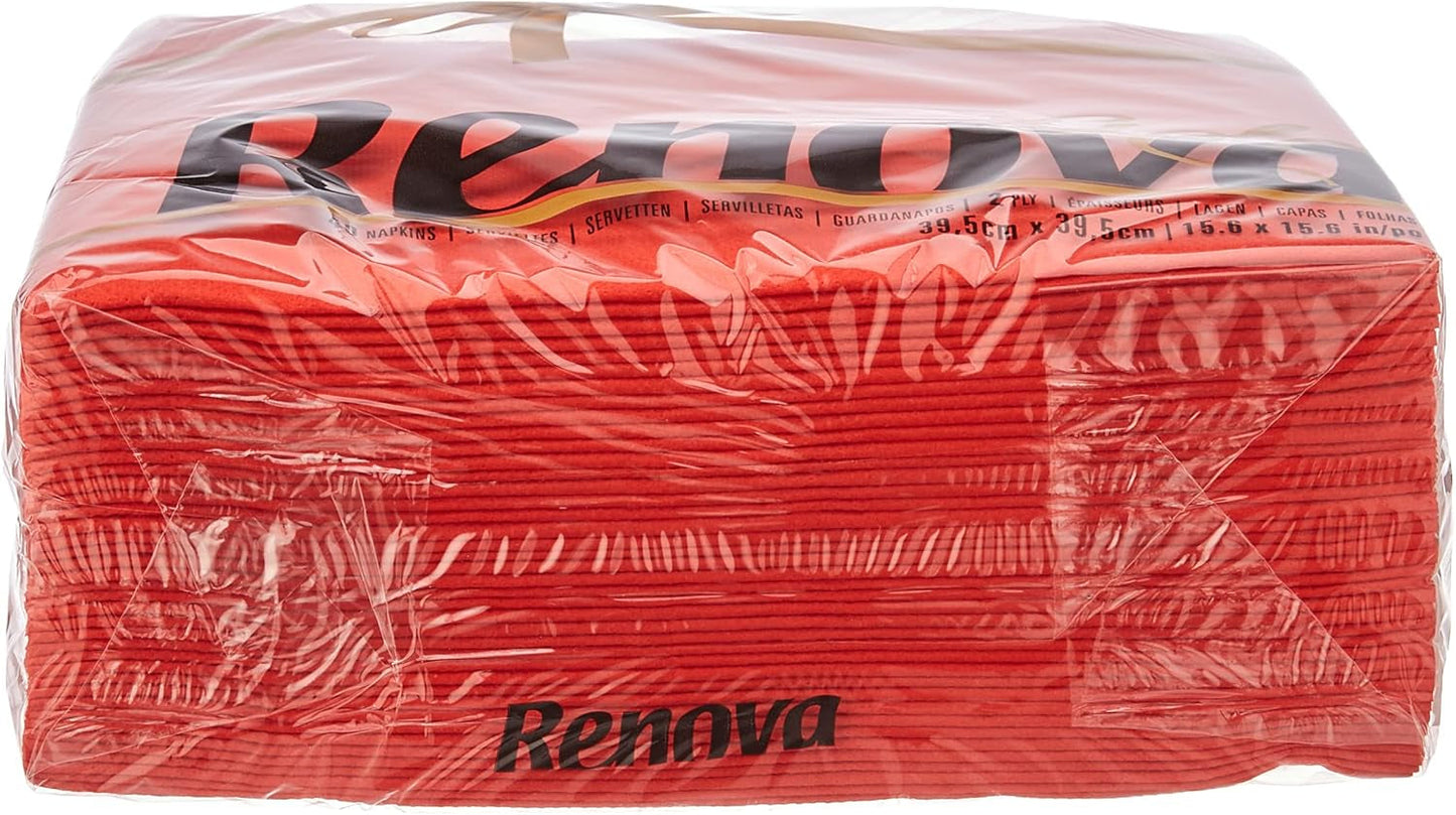 Șervețele de hârtie Renova roșu auriu - 40 de șervețele