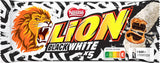 Baton de ciocolată LION Black & White, o gustare cu gust intens, ciocolată crocantă și chipsuri crocante, umplutură de brownie, o experiență unică de îmbucătură, 1 pachet (5 x 30g)