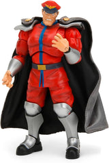 Jada Toys Street Fighter Figure Guile (15 Cm) - Personaj mobil de colecție și de acțiune din Street Fighter 2: The Final Challengers, cu cap, mâini și accesorii alternative, vârsta 13+ Action figures Naty Shop M. Bison