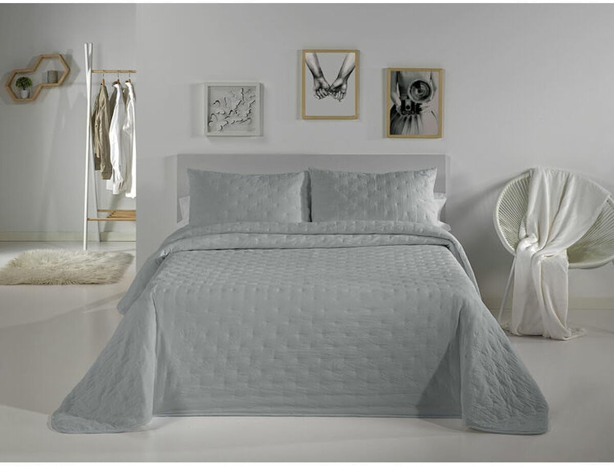 Pierre Cardin 1 Bouti Dots - Pat 90 Cm - Culoare Gri C5 Plapumi si pilote Naty Shop Gri, C5 Cama 105 Cm