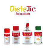 Diete.Tic, Îndulcitor lichid cu stevie, zero calorii, pachet convenabil de 3 x 50 ml (1000 picături), fără gluten, fără conservanți, excelent pentru îndulcirea băuturilor, iaurturilor și salatelor de fructe