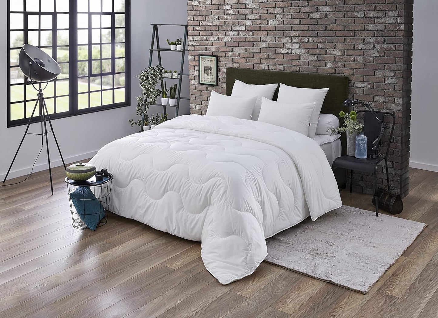 Plapumă Maxiconfort Ultra, caldă, fibră sintetică, 260 X 240 cm, alb Plapumi si pilote Naty Shop 240/260 Modern