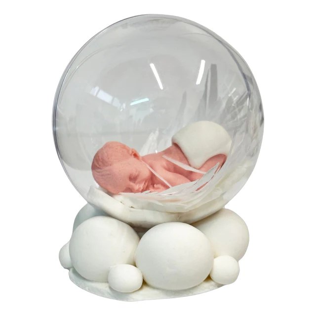 Decoratiune Comestibila Botez Baiat Ornament Dulce Pentru Tortul De Botez Si Petrecere De Neuitat