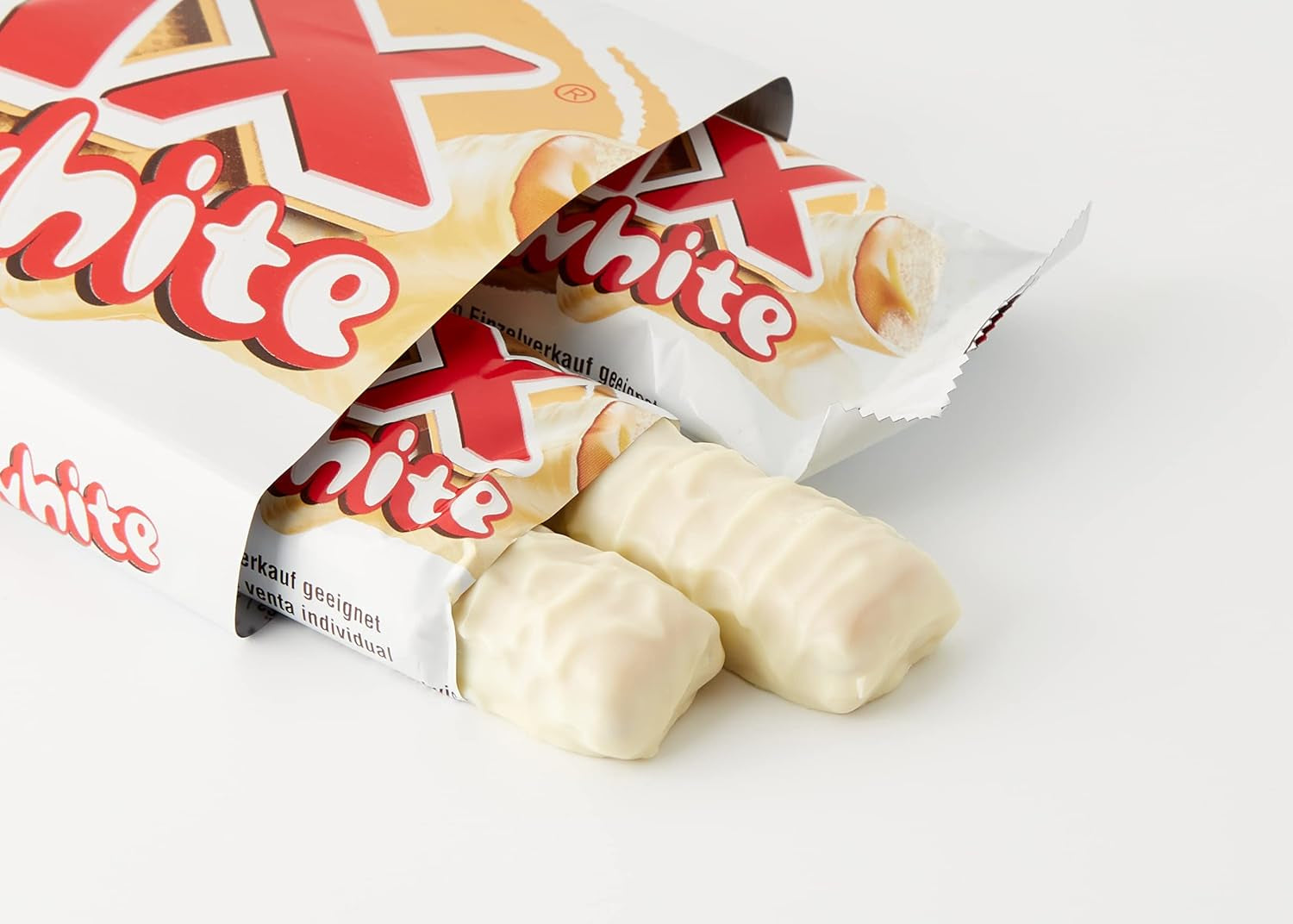 Batoane de ciocolată albă Twix | Caramel, Biscuite, Ciocolată albă | Pachet multiplu de ciocolată | 5 batoane (5 x 46 g) (Pachet de 5)