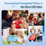 CPAP Memory Foam Cushion pentru toate măștile Cpap, pernă ergonomică pentru dormitorii laterali cu caneluri pentru măști Cpap și zonă de sprijin, reduce scurgerile de aer și presiunea măștii Perne ortopedice cervicale Naty Shop
