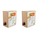 Suc organic de morcovi - Fabricat din morcovi germani și olandezi, 3 litri Bauturi fara alcool Naty Shop 2 x 3 litri Morcovi