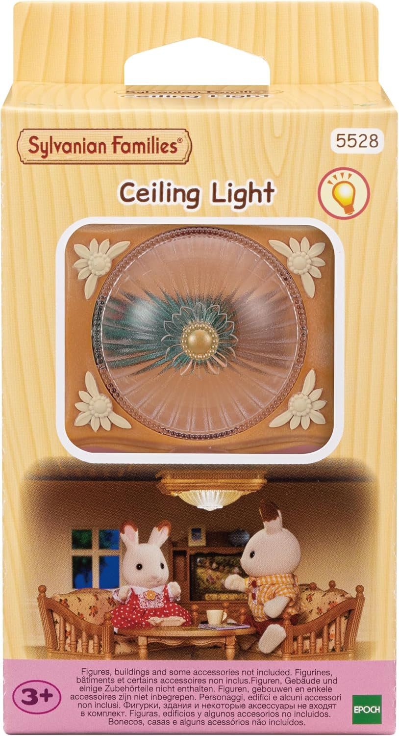 Sylvanian Families 5528 Plafonieră - Mobilier pentru casa de păpuși, maro Papusi Naty Shop Titlu implicit