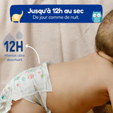 - Windeln Größe 4+ 9-20 kg – Ökologische Babywindeln – natürliche Babypflege, hypoallergen, ohne Parfüm und auslaufsicher – hergestellt in Frankreich – 126 Einwegwindeln – 1 Monat