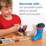 Ghivece ceramice Baker Ross „Wellies” pentru copii (2 bucăți)