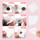 Qufiiry 300 Stück Fusselfreie Nageltücher, Lint Free Nail Wipes, Fusselfrei Nagel Wattepads, Nagel Wischtücher Für Cleaner Gelnägel Nagellackentferner Wattepads Nail Wipes Pads