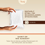Venchi – Granblend Extra Negru 75% FĂRĂ Zahăr Adăugat, 1 kg – FĂRĂ îndulcitori artificiali – Fără Gluten – Vegan