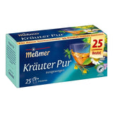 Meßmer Amestec de urzică | 25 | Pliculețe de ceai | Vegan | Fără gluten | Fără lactoză
