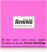 Șervețele de cocktail Renova, fucsia, 30 de șervețele