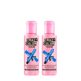 GO TOXIC UV cremă semipermanentă pentru colorarea părului, 100 ml (1 pachet) Vopsea pentru par Naty Shop Albastru 100 Ml (1 pachet)
