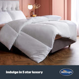 Plapumă Silentnight Hotel Collection pentru paturi duble, 13.5 TOG, alb, microfibră, alb, pat simplu 135 X 200Cm Plapumi si pilote Naty Shop