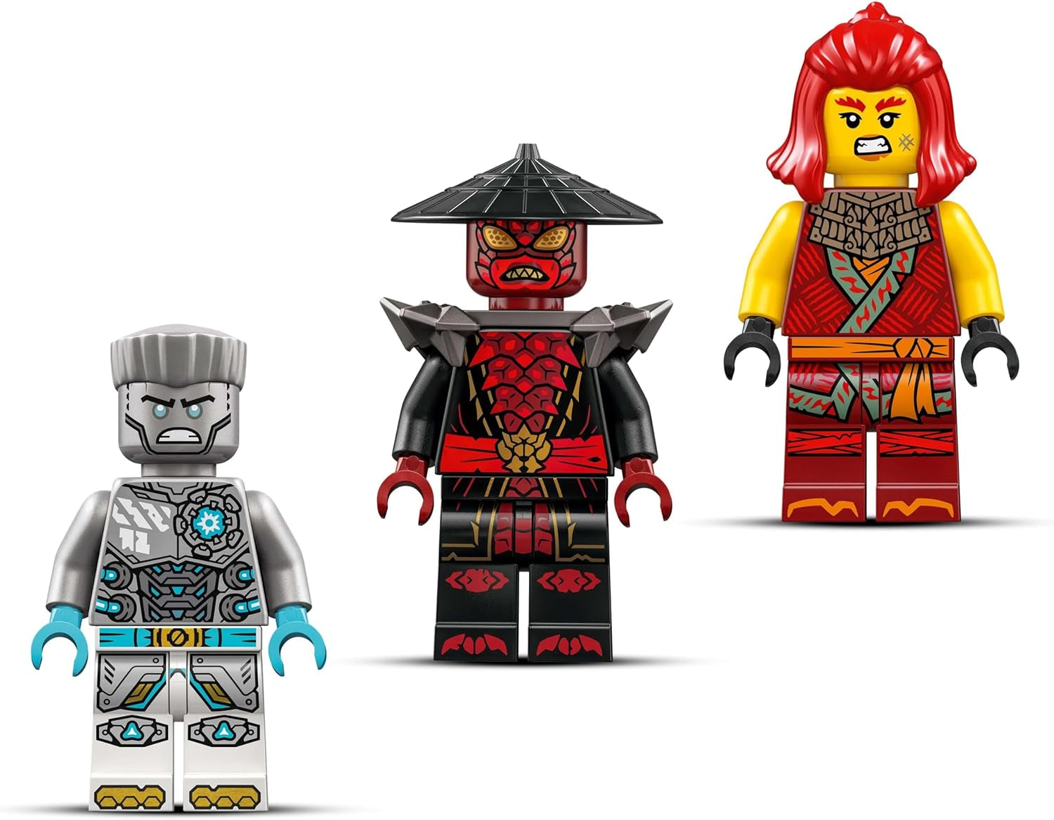 LEGO NINJAGO Zane's Action Mech - Jucărie ninja cu 3 minifigurine pentru jocuri de rol - Set mic de construit și jucat pentru copii - Idee de cadou pentru băieți și fete de la 6 ani 71827 Seturi de constructie Besuche den LEGO-Store