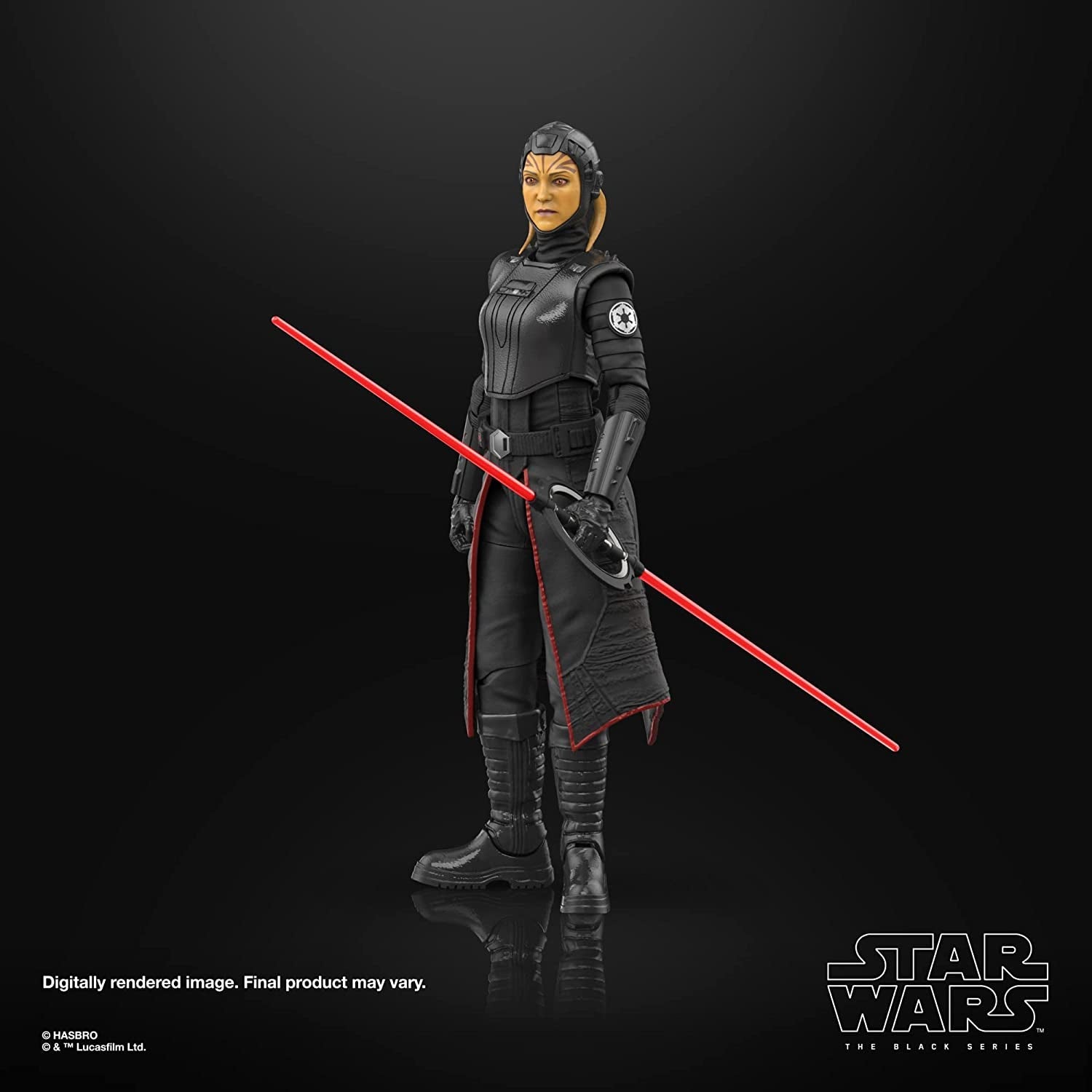 Star Wars Seria Neagră Inchizitor - Sora a patra, Aprox. 15 cm înălțime Figura de acțiune Obi-Wan Kenobi Action figures Naty Shop