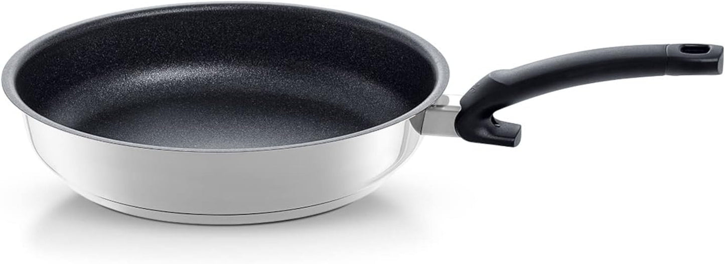 Fissler Adamant Premium, tigaie din oțel inoxidabil, neaderentă, rezistentă la zgârieturi - Inducție Oale si Tigai Naty Shop
