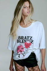 Bratz Stylin' Cloe - Păpușă la modă cu tricou personalizabil, include accesorii, jucărie drăguță pentru fete