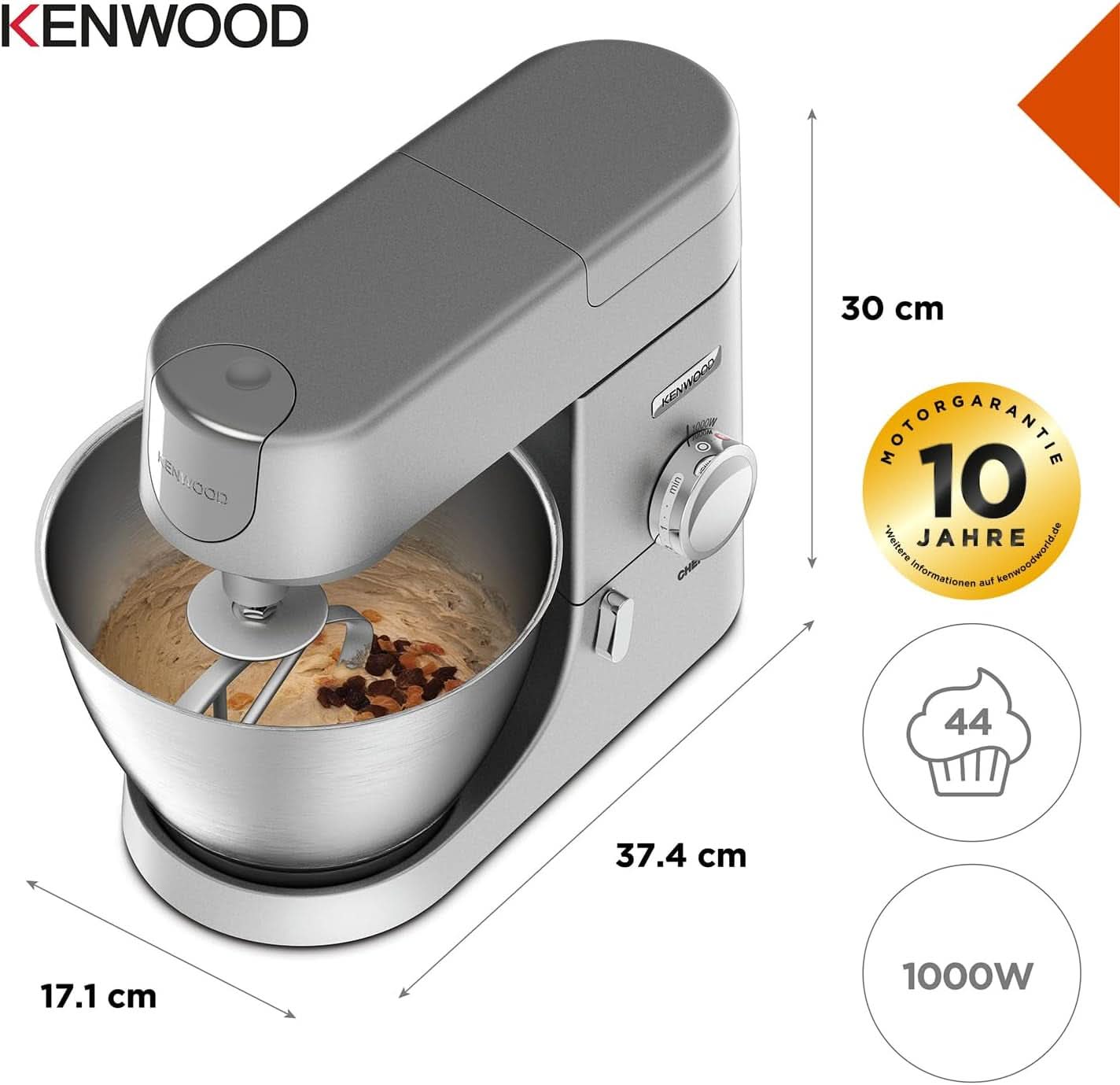 Robot de bucătărie KENWOOD KVC3110S Chef Bucatarie Naty Shop