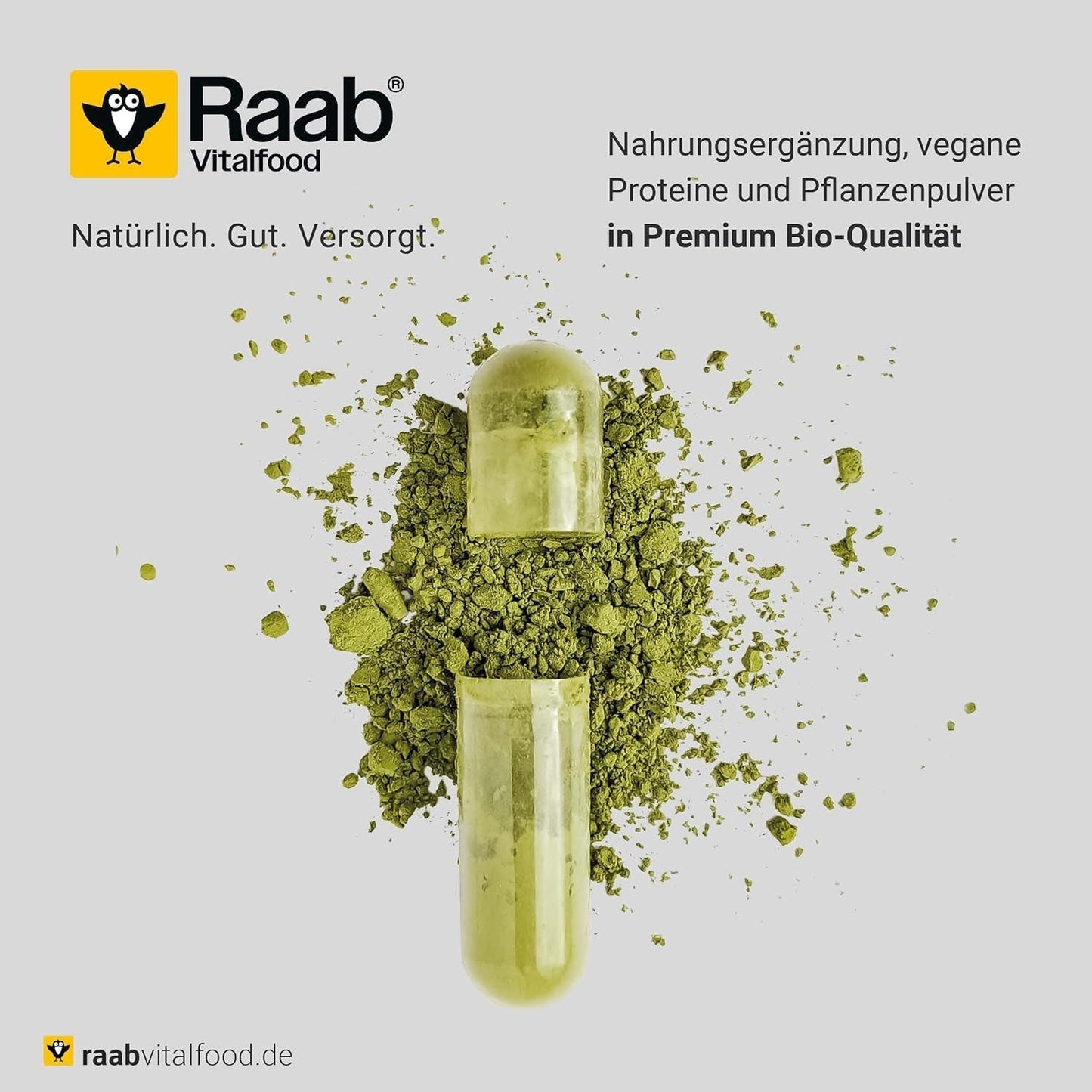 Raab Vitalfood® Pudră Matcha Premium Bio (30 g) - Original din Japonia, pudră Matcha pură fără aditivi, măcinată fin, gust fin-amar, pudră de ceai verde, vegan, ceremonie de ceai