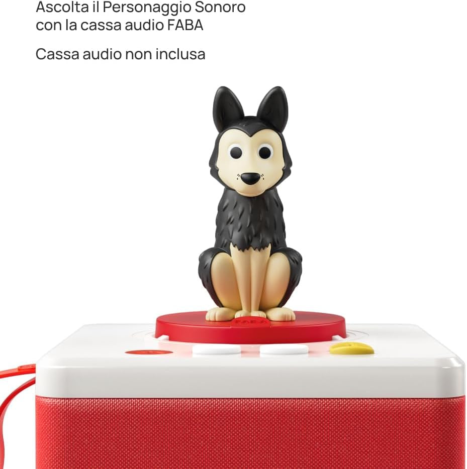 Figura sonoră - Grow happily - povești și basme sonore 4-6 ani, versiunea italiană, jucărie cu conținut de învățare pentru băieți și fete Jucarii Bebe Naty Shop
