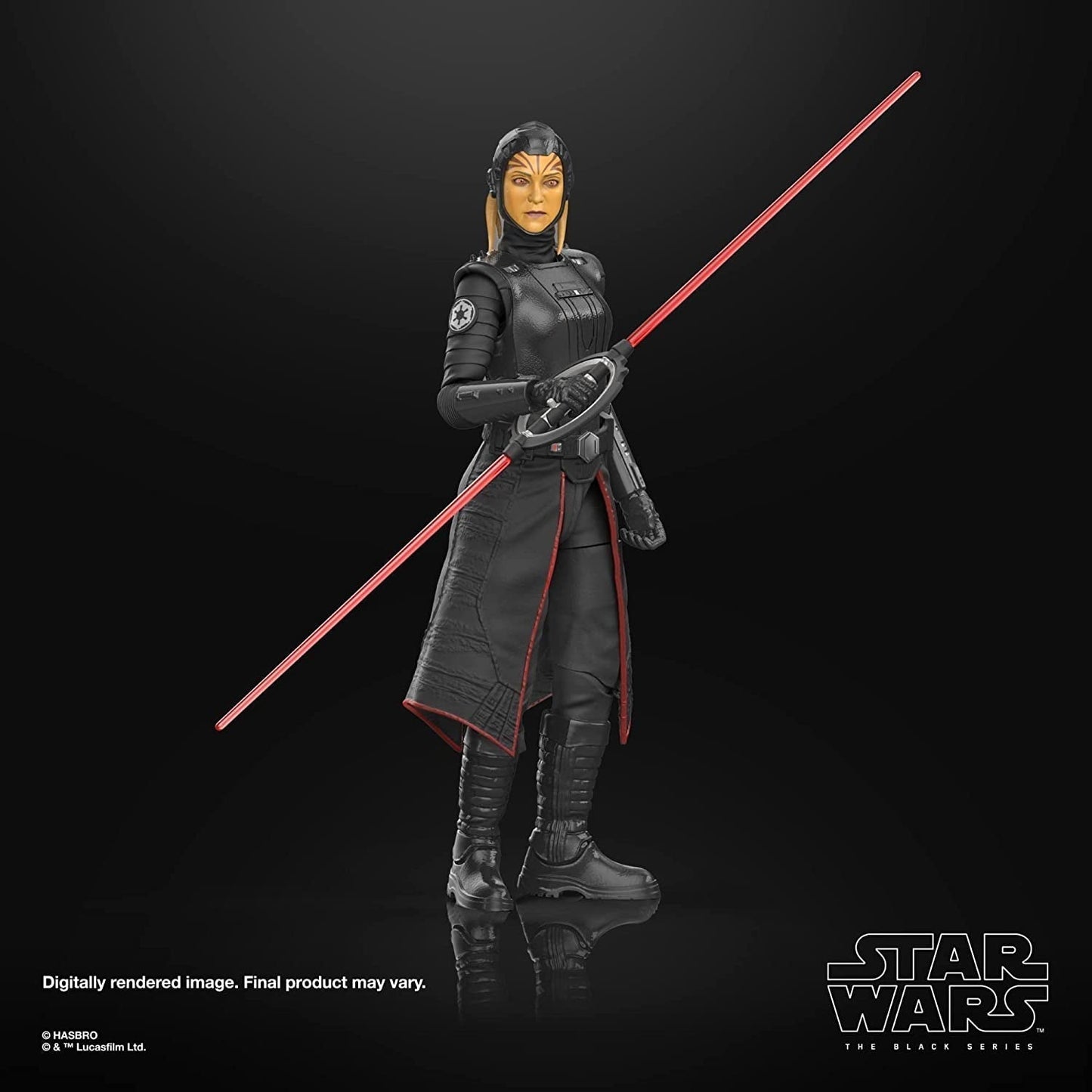 Star Wars Seria Neagră Inchizitor - Sora a patra, Aprox. 15 cm înălțime Figura de acțiune Obi-Wan Kenobi Action figures Naty Shop