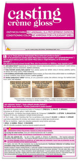 L'Oréal Paris Casting Crème Gloss 1010 Culoare de păr - Blond leu deschis Vopsea pentru par Naty Shop