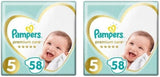 Scutece Pampers mărimea 5 (11-16 kg), scutece Premium Care, 58 bucăți, confort și protecție optime pentru pielea sensibilă de la Pampers