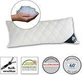 Perna Irisette Micro Thermo - Made in Germany - Pernă cu husă detașabilă din microfibră moale, 40 X 80 Cm, certificată Ã-ko-Tex Perne standard Naty Shop Singur 1pachet-40 X 80 Cm