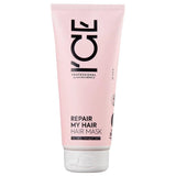 ICE Professional by Natura Siberica Repair My Hair Mask - Mască reparatoare intensivă pentru părul deteriorat - Cu cedru siberian și PRO-keratină - 200 ml Masca de par Naty Shop Colorat 200 Ml (1 pachet)