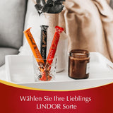 Lindt Chocolate | Bețișoare de ciocolată cu lapte LINDOR, Ofertă promoțională | 100g | 4 bețișoare de ciocolată cu lapte LINDOR cu umplutură care se topește în gură | Bețișoare de ciocolată (Pachet de 3)