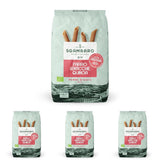Paste Penne Rigate Organice N.91 - 500g cu făină de spelta, făină de linte și făină de quinoa – Bogate în proteine, sursă de fibre și proteine