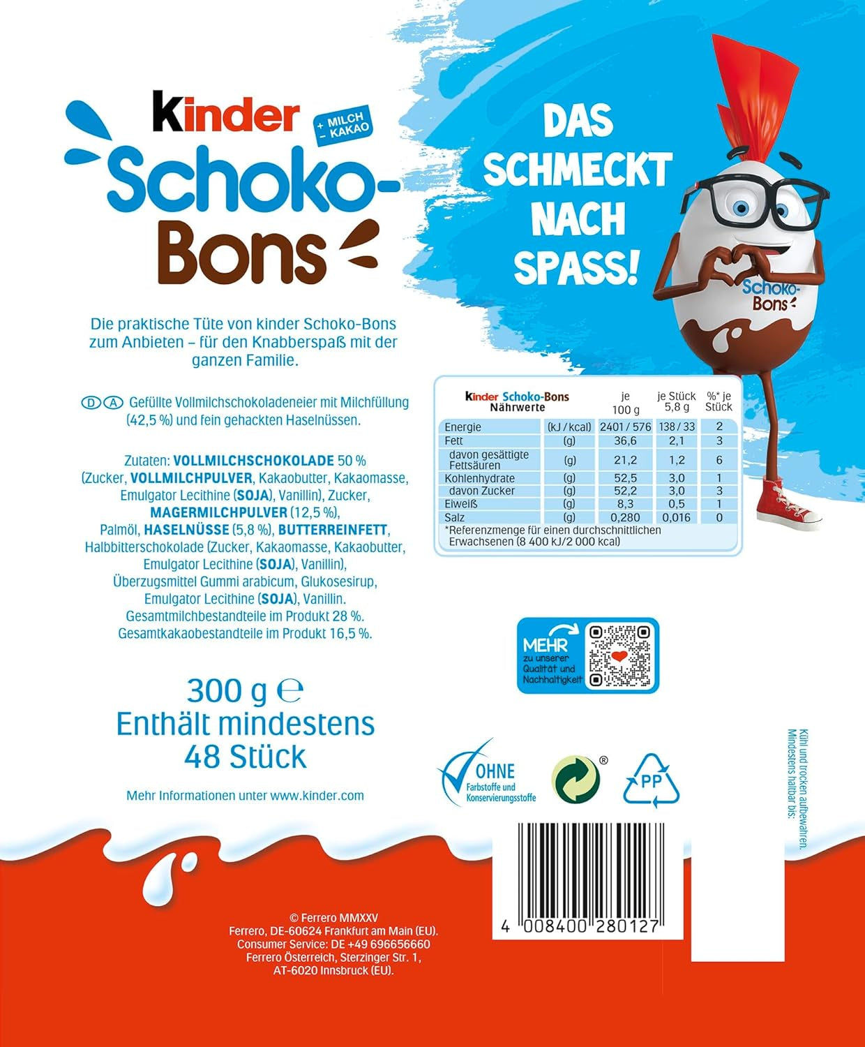 Kinder Choko-Bons, 300g