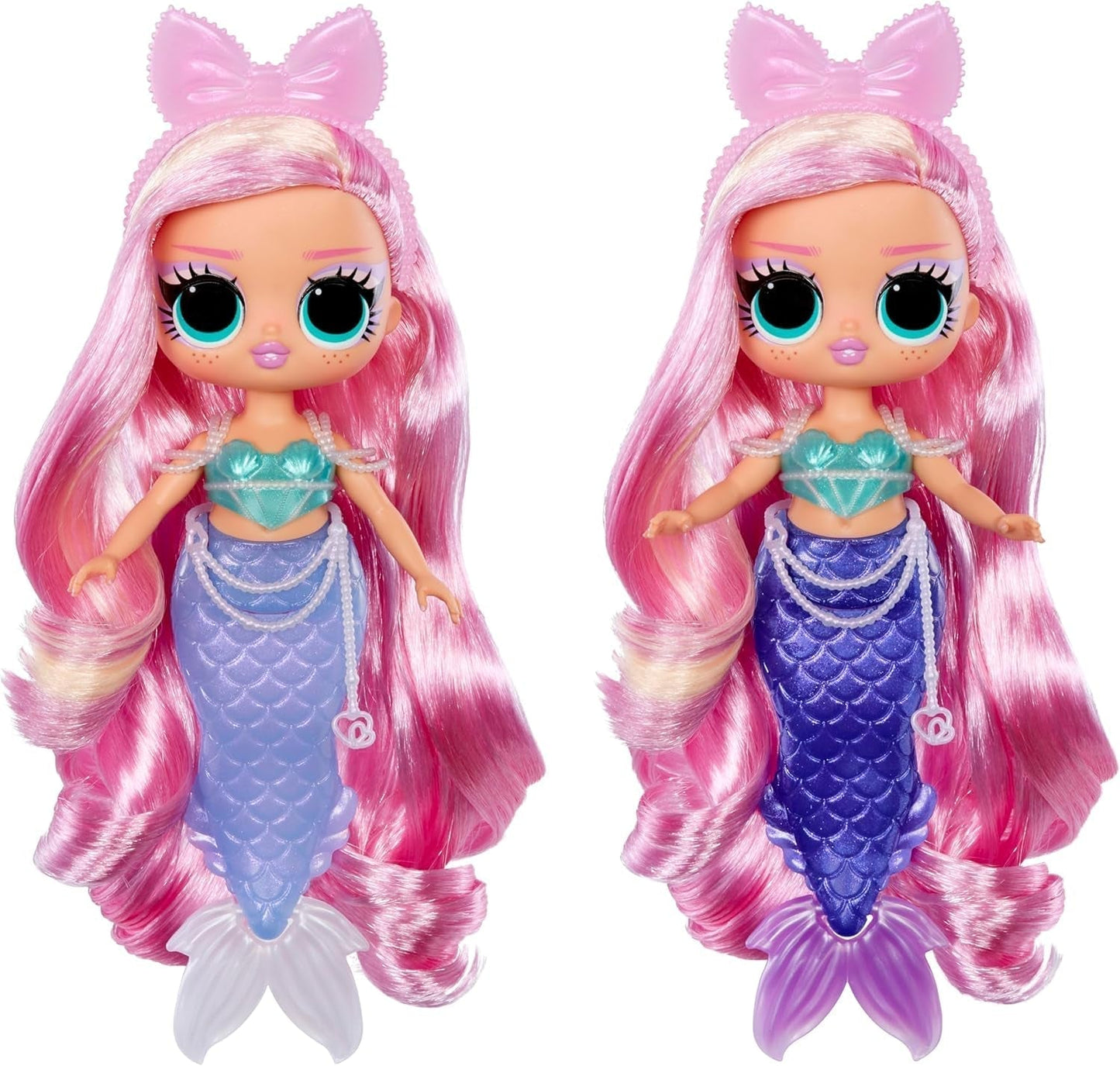 L.O.L. Surprise! Tweens - Sirena Lola Waves - păpușă la modă cu coadă care își schimbă culoarea, aripioară mobilă și accesorii frumoase - jucărie pentru copii și colecționari de la 4 ani Papusi Naty Shop