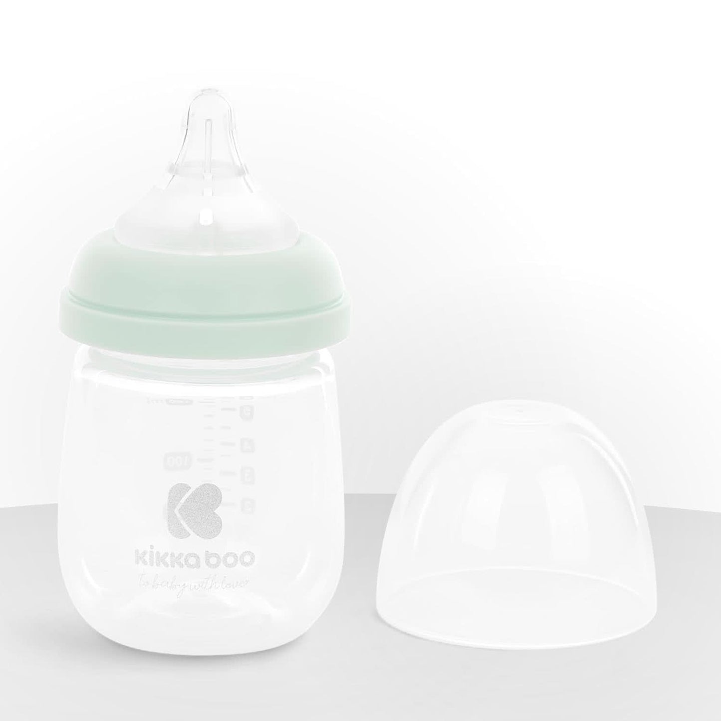 Pompă de sân Kikkaboo ELSIE, manuală cu 2 moduri, putere de aspirație reglabilă, cupă din silicon moale Accesorii Hrana si Alaptare Bebe Naty Shop