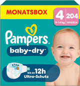 Scutece Pampers Baby-Dry mărimea 5, 174 de scutece, 11 kg - 16 kg, protecție împotriva scurgerilor de până la 100% și confort toată noaptea
