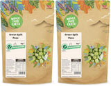 Mazăre verde despicată organică Wholefood Earth – 1 kg