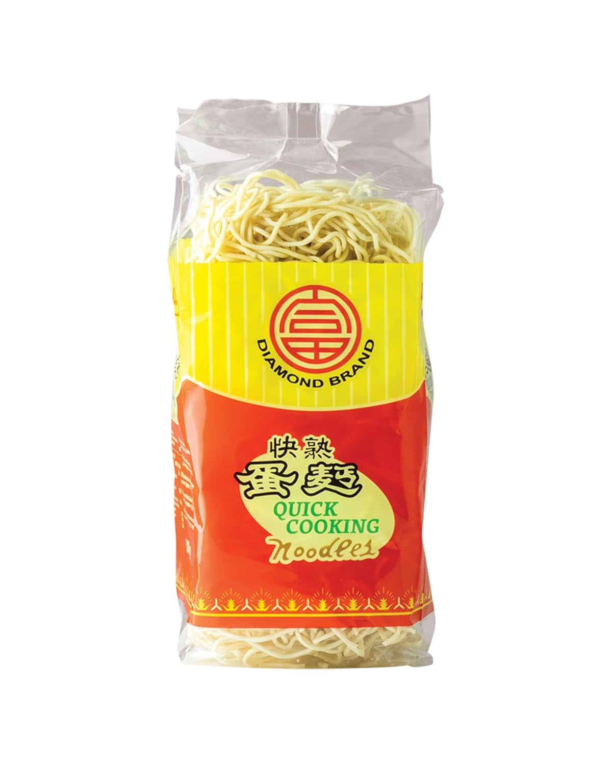 Tăiței DIAMOND cu ou, tăiței rapizi din făină de grâu pentru wok și garnituri - 1 x 500 g
