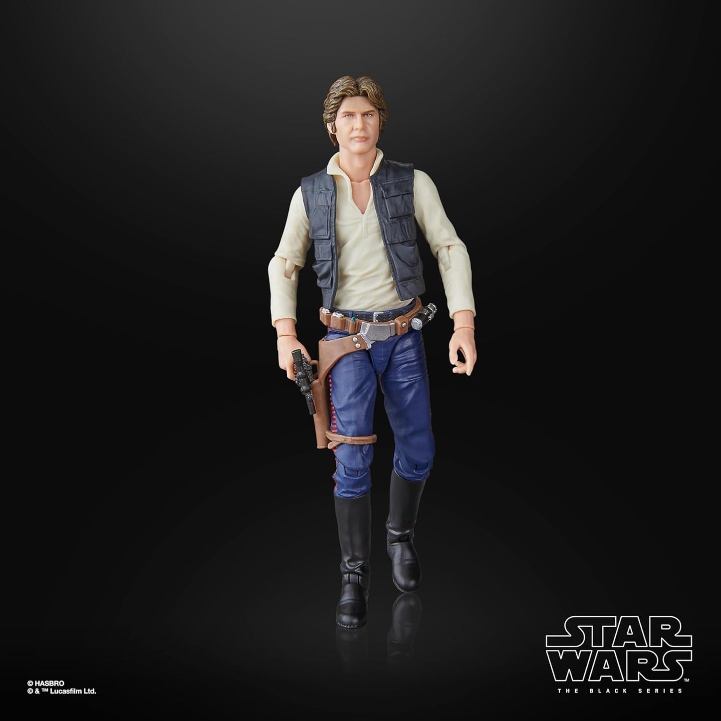 Star Wars Seria Neagră Han Solo, Star Wars: O speranță Figură de acțiune premium de colecționat (15 cm) Action figures Naty Shop