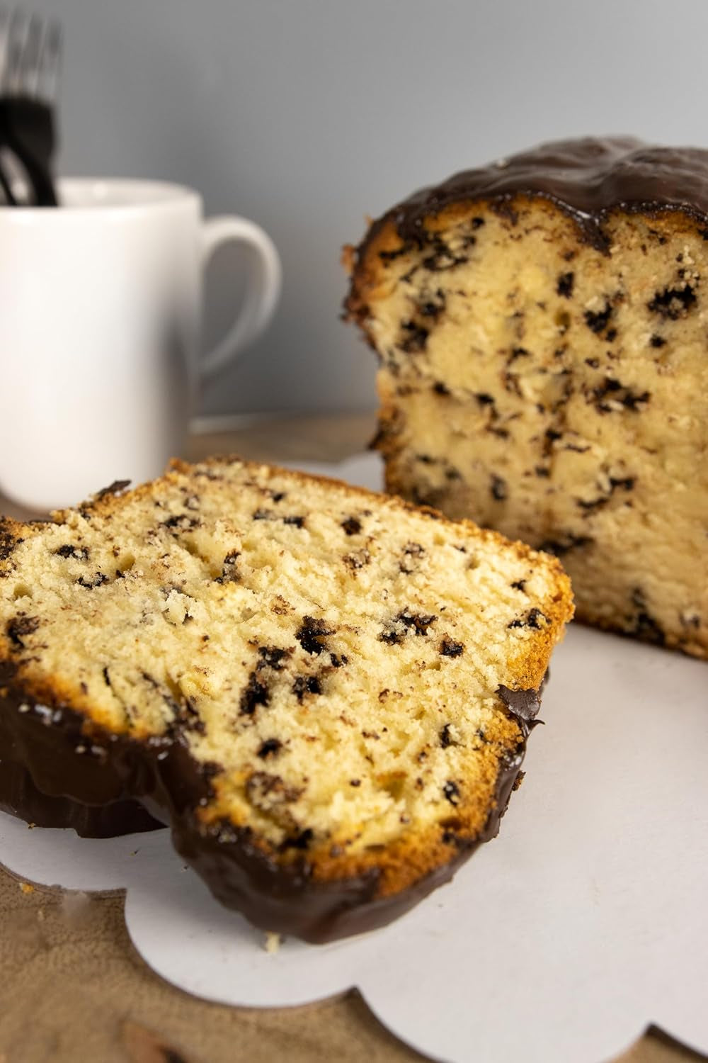RUF Glutenfreier Schokoflocken-Kuchen Mit Kakaoglasur Und Schoko-Stückchen, Fluffig Und Schokoladig, Glutenfreier Kuchen, Zöliakie Geeignet (Packung Mit 2) Naty Shop