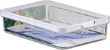 CARE + PROTECT Recipient inteligent pentru alimente, perfect stivuibil, organizator pentru frigider, protejează alimentele de umiditate, păstrează alimentele proaspete mai mult timp, 2,15 l Cutii depozitare alimente Naty Shop 2,6 L