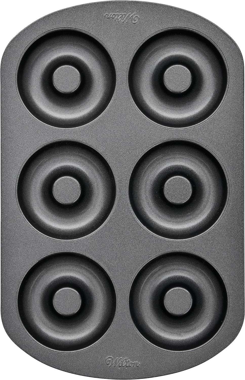 Wilton Donut-Backform Mit 12 Mulden Donutform, Hochwertige Donut Backform Mit Antihaftbeschichtung Für 12 Mini-Donuts, Spülmaschinenfest Matrite si tavi pentru copt Naty Shop L