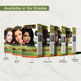 Indus Valley Natural Damage Free Gel Hair Colour | Fără amoniac, vegan și fără cruzime | Până la 100% acoperire gri, rezultate de lungă durată | Castaniu deschis 5.0 (20 gram + 200 ml) Vopsea pentru par Naty Shop