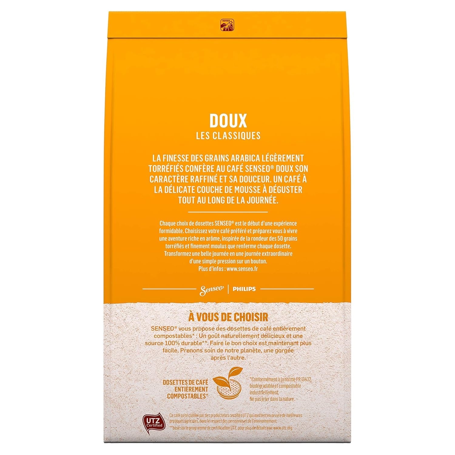 Senseo Kaffeepads Doux Sanft 54 pads