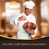 Bețișoare de ciocolată neagră Lindt Chocolate LINDOR | 24 batoane de ciocolată x 37g | Cu o umplutură fină de ciocolată neagră, care se topește în gură, cu 60% cacao | Cadou de ciocolată | Cadou de ciocolată | Pachet vrac