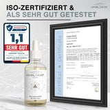 Hairlexier remediu de creștere a părului pentru femei - ulei de rozmarin pentru păr, ulei de păr cu ulei de ricin, ulei de lavandă, ser natural pentru păr împotriva căderii părului difuz, susține creșterea părului, vegan și organic + caiet de lucru Ingrijirea parului Naty Shop