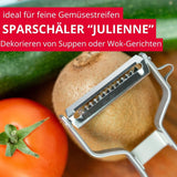 Westmark Julienne Peeler, oțel inoxidabil Peeler Naty Shop